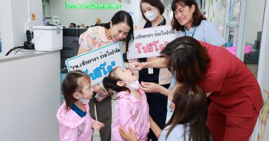 โรงพยาบาลเชียงรายประชานุเคราะห์ รณรงค์หยอดวัคซีนโปลิโอเสริม (OPV) รอบที่ 2 เพื่อเสริมภูมิคุ้มกันเด็กไทย–ต่างชาติ ป้องกันการแพร่ระบาด