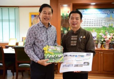 นายกเทศมนตรีนครเชียงราย พบปะ ผู้อำนวยการโยธาธิการและผังเมืองเชียงราย หารือแนวทางความร่วมมือในการแก้ไขปัญหาน้ำท่วมในเขตนครเชียงราย