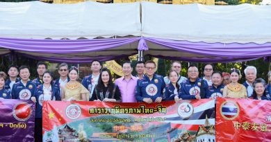 เทศบาลนครเชียงราย ต้อนรับขบวนแรลลี่คาราวานมิตรภาพไทย–จีน เนื่องในโอกาสครบรอบ 50 ปี ความสัมพันธ์ทางการทูตไทย–จีน